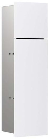 EMCO WC-Modul asis pure 27403 Unterputz, Anschlag rechts, 600 mm, weiße Glasfront