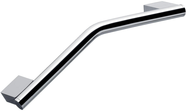 EMCO Wannengriff system2 00133 gebogen 348 mm chrom – Haltegriff für Wandmontage