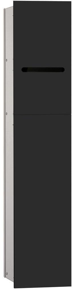 EMCO WC-Modul asis 2.0 28550 Unterputz, Anschlag rechts, 811 mm, schwarz matt