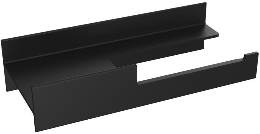 EMCO Papierhalter S 85 Aufnahme rechts schwarz-matt – Wandmontage
