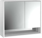 Aluminium / 05210 Aufputz, breite Tür li 800 mm alu.