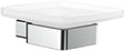 EMCO Seifenhalter loft 00100 – Kristallglas satiniert, verchromt, Wandmontage