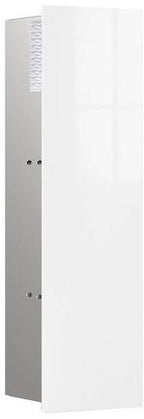 27409 Unterputz, Anschlag re 600mm we Glanz