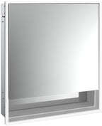 Aluminium / 05203 Unterputz, Anschlag re 600 mm alu.