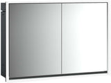 EMCO Lichtspiegelschrank LOFT Unterputz 1000 mm 2-türig mit LED-Beleuchtung