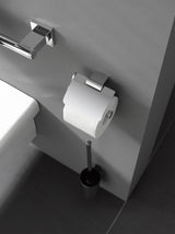 EMCO system 2 Papierhalter mit Deckel, verchromt, Wandmontage