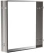 EMCO prime Einbaurahmen für Lichtspiegelschrank 600 mm – Aluminium silber eloxiert