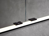 EMCO prime LED-Lichtspiegelschrank 1800 mm, 4-türig, Unterputz, Aluminium