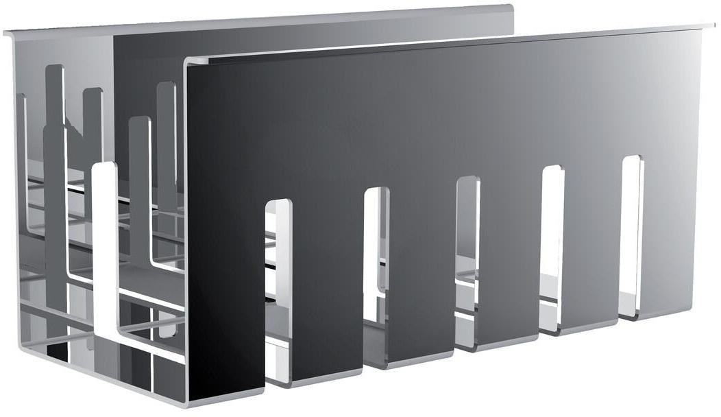 EMCO liaison Korb hoch – Chrom, 192 x 91 x 98 mm, rostfreier Stahl für Reling
