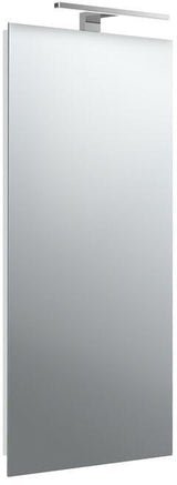 EMCO LED-Lichtspiegel mee mit Sensor-Schalter, 450 x 924 mm, IP 44, rechteckig, Holzrahmen