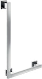 EMCO Winkelgriff loft 00107 rechts 90° chrom – Wandhaltegriff 662 x 412 mm