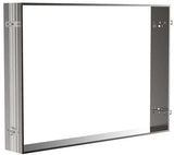 EMCO prime Einbaurahmen für Lichtspiegelschrank 600 mm – Aluminium silber eloxiert