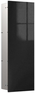 27507 Unterputz, Anschlag re 730mm schw Glanz