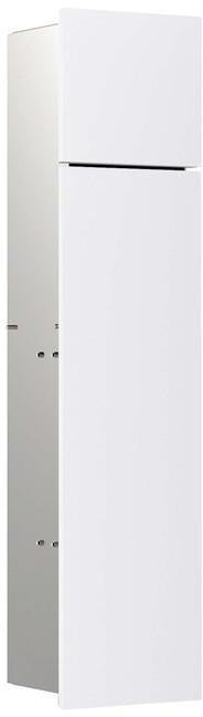 EMCO asis pure WC-Modul Unterputz 730 mm Glasfront Anschlag links
