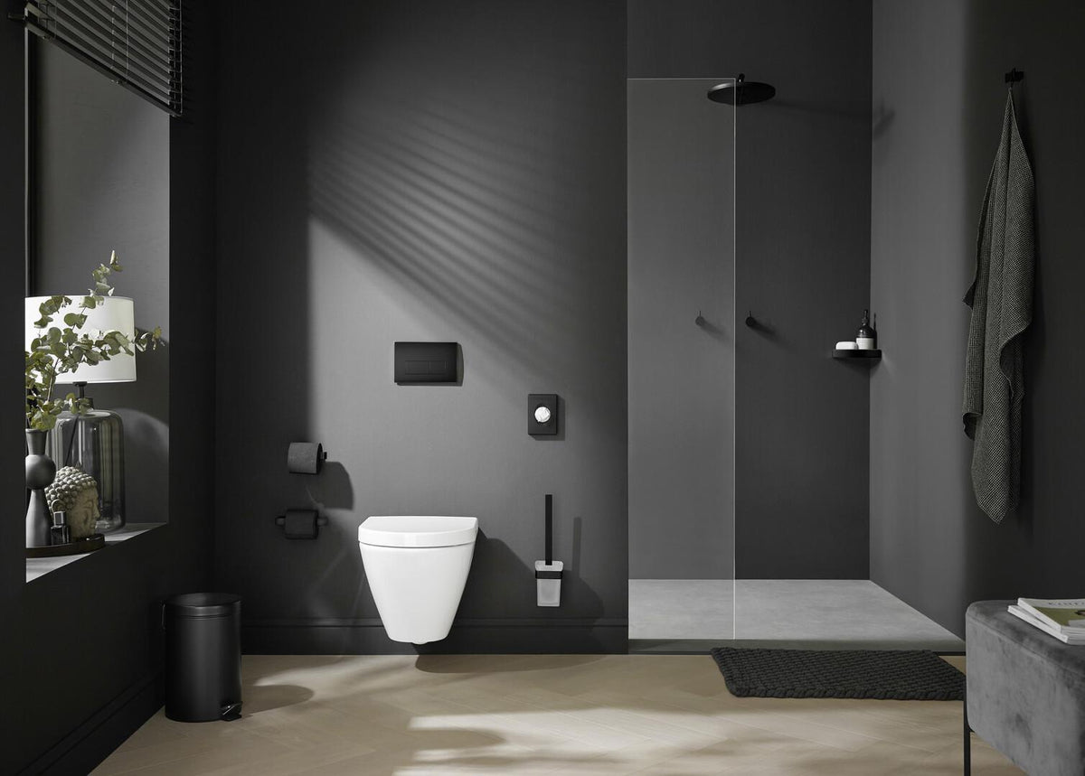 EMCO Reservepapierhalter loft 00100 – Verchromter Toilettenpapier-Rollenhalter für Ersatzrollen, Wandmontage