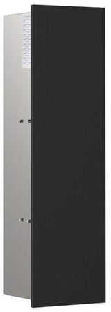 EMCO asis pure WC-Modul Unterputz 600 mm, Anschlag rechts, Glasfront weiß Glanz