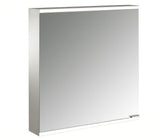 EMCO Lichtspiegelschrank prime 2 600 mm Aufputz, Anschlag links, Aluminium, LED