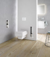 EMCO Bürstengarnitur-Modul asis 2.0 Unterputz 497 mm weiß mit WC-Bürste