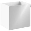 EMCO evo Waschtisch-Unterschrank 396 mm optiwhite Glasfront mit Griff rechts