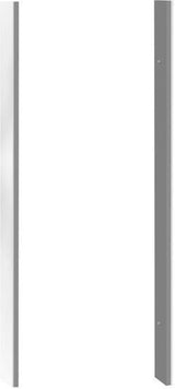 EMCO Bad EC Set für Halbeinbau prime slim 00046 – Spiegelschrank-Zubehör in Weiß Glänzend, Tiefe 64 mm