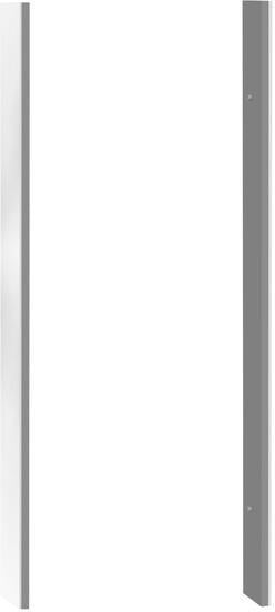 EMCO Bad EC Set für Halbeinbau prime slim 00046 – Spiegelschrank-Zubehör in Weiß Glänzend, Tiefe 64 mm