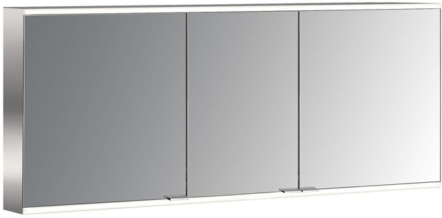 EMCO LED-Lichtspiegelschrank prime 2 1600 mm 3 Türen Aufputz mit Lichtpaket und Soft-Close