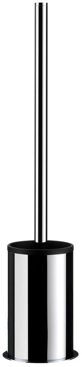 EMCO Toilettenbürstengarnitur system2 00101 Standmodell – Freistehend, Messing verchromt, mit losem Einsatz