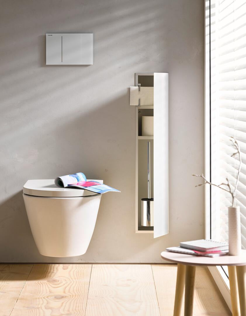 EMCO WC-Modul asis 2.0 27452 Unterputz, Anschlag rechts, 811 mm, Weiß