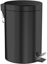 EMCO system2 Abfallbehälter 5 l mit Deckel und Fußbedienung, freistehend, rostfreier Stahl