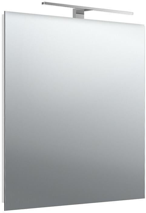 EMCO LED-Lichtspiegel mee mit Sensor-Schalter, 450 x 924 mm, IP 44, rechteckig, Holzrahmen