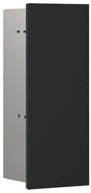 EMCO Toilettenbürstengarnitur-Modul asis pure Unterputz 435 mm Glasfront Anschlag links