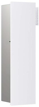 EMCO WC-Modul asis pure 27408 Unterputz, Anschlag links, 600 mm, weiße Glasfront