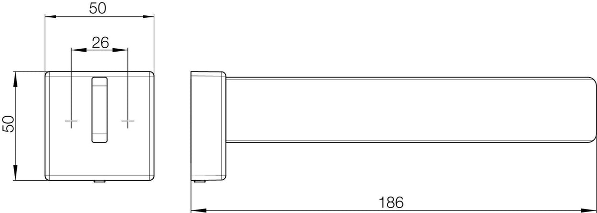 EC Reservepapierhalter cue 00100 chr