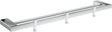 EMCO Doppelbadetuchhalter LOFT 600 mm mit 3 abnehmbaren Haken, Chrom