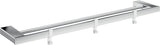 EMCO Doppelbadetuchhalter LOFT 600 mm mit 3 abnehmbaren Haken, Chrom