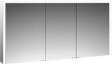 EMCO prime 3 LED-Lichtspiegelschrank 1400 mm, 3-türig, Aufputz, Aluminium