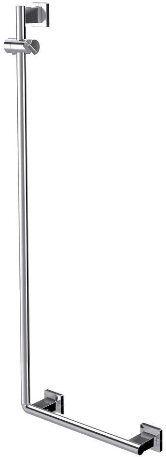 EMCO Dusch-Haltegriff system2 rechts 1137 mm – Chrom, abgewinkelt 90°, Wandmontage