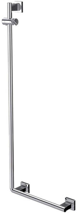 EMCO Dusch-Haltegriff system2 rechts 1137 mm – Chrom, abgewinkelt 90°, Wandmontage