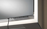 EMCO Lichtspiegelschrank loft 600 mm Aufputz, 1 Tür rechts, LED, Touch-Bedienfeld, Aluminium