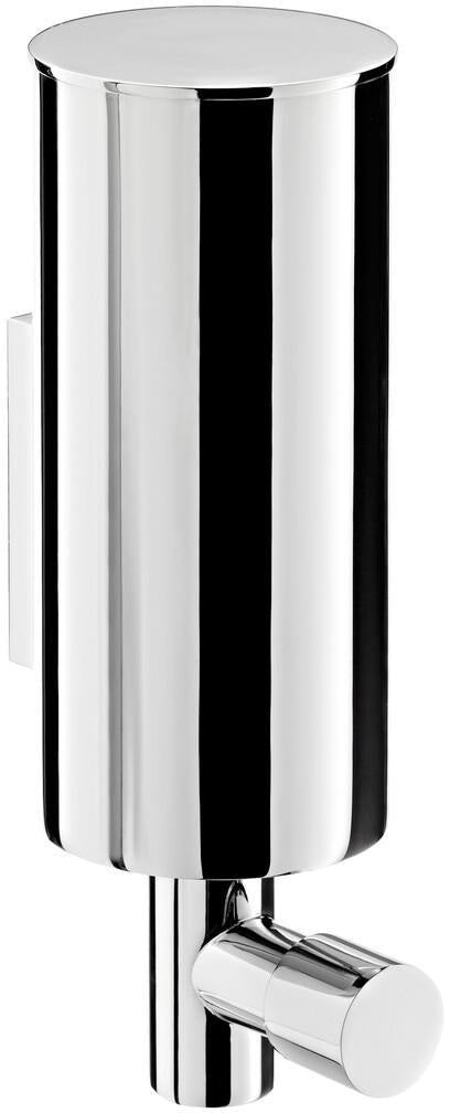 EMCO system2 Flüssigseifenspender 235 ml – Diebstahlhemmendes Metallgehäuse, verchromt