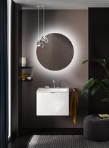 EMCO evo Waschtisch-Unterschrank 608 mm optiwhite mit 1 Auszug und Soft-Close