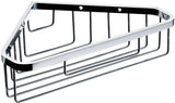 EMCO Eckschwammkorb system2 00109 mit Wandbefestigung, Chrom, Zamak