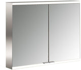 EMCO Lichtspiegelschrank prime 2 Aufputz 800 mm 2-türig mit LED und Touchsteuerung