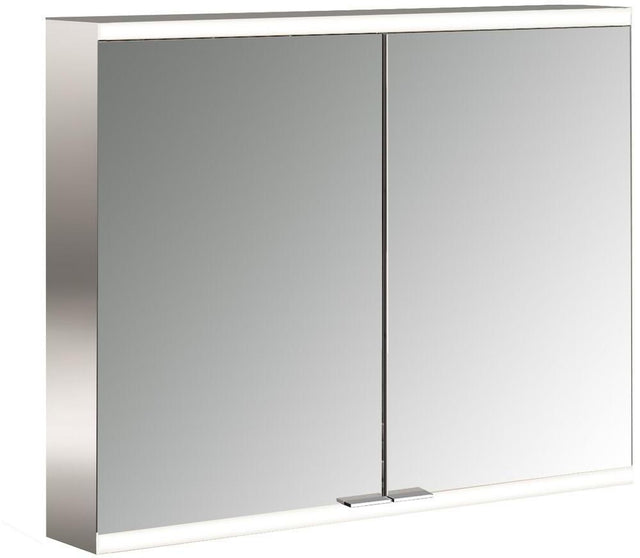 EMCO Lichtspiegelschrank prime 2 Aufputz 800 mm 2-türig mit LED und Touchsteuerung