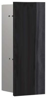 EMCO asis pure Toilettenbürstengarnitur-Modul Unterputz, 435 mm, Anschlag rechts, Glasfront
