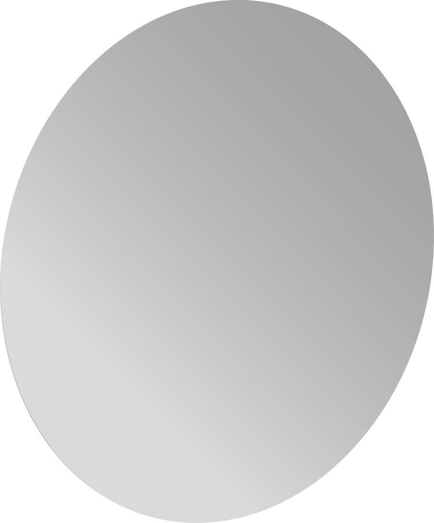 EMCO LED-Lichtspiegel Pure 600 mm rund mit Raumsteuerung und schwarzem Stahlrahmen