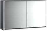 EMCO Lichtspiegelschrank LOFT 1300 mm 2-türig mit LED-Beleuchtung und Touch-Bedienfeld