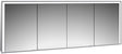 EMCO Lichtspiegelschrank prime 3 Unterputz 2000 mm 4-türig LED Touch Aluminium