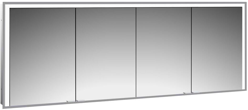 EMCO Lichtspiegelschrank prime 3 Unterputz 2000 mm 4-türig LED Touch Aluminium