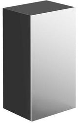 EMCO evo Halb-Hochschrank 750 mm mit Doppelspiegeltür – Spiegel/Weiß, LED, Tip-on